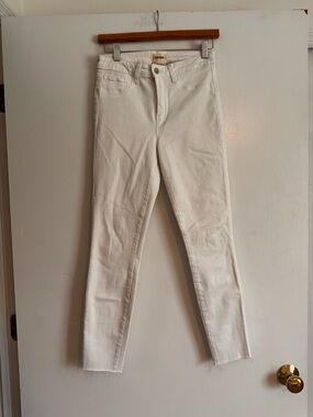 L'AGENCE White Skinny Jeans